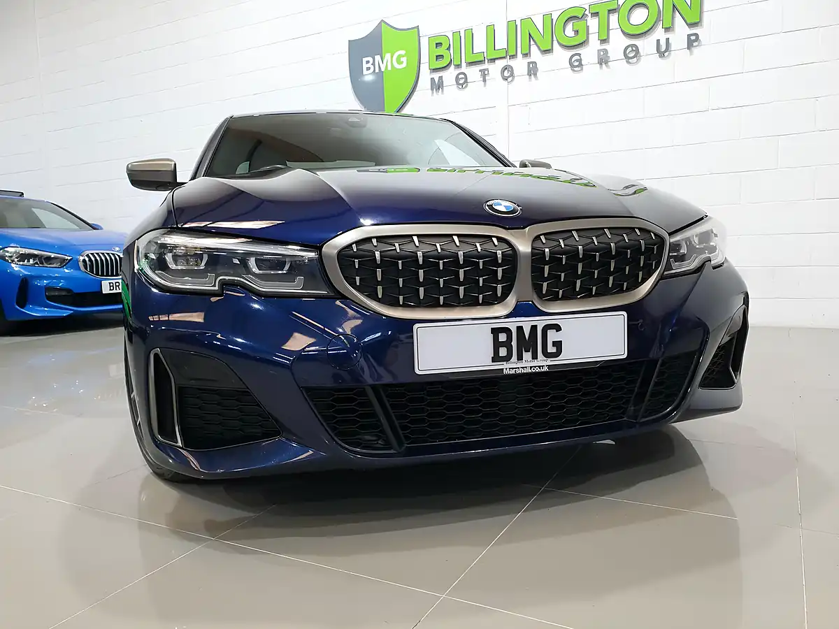 Used 2021 BMW 3 Series M Sport Tanzanite Blue - Interior and Exterior details 12
