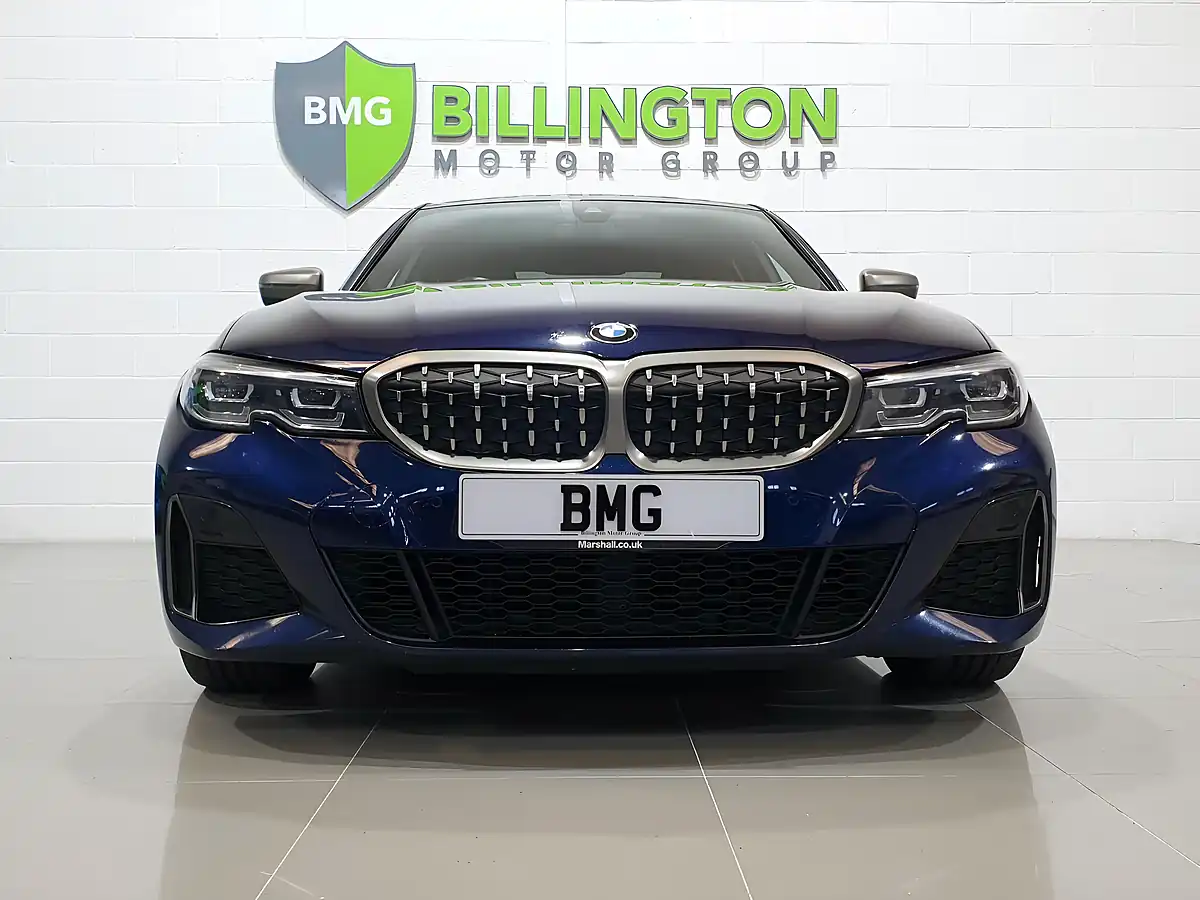 Used 2021 BMW 3 Series M Sport Tanzanite Blue - Interior and Exterior details 2