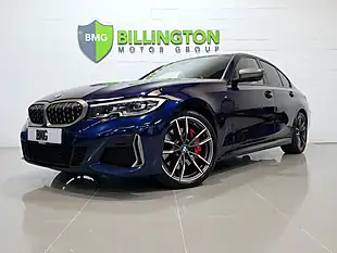 Used 2021 BMW 3 Series M Sport Tanzanite Blue - Interior and Exterior details 3
