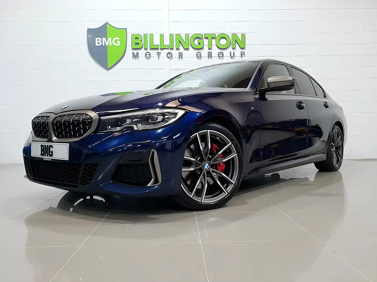 Used 2021 BMW 3 Series M Sport Tanzanite Blue - Interior and Exterior details 3