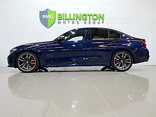 Used 2021 BMW 3 Series M Sport Tanzanite Blue - Interior and Exterior details 4