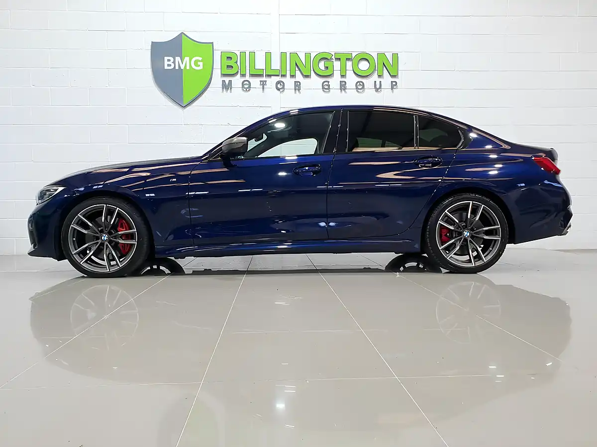 Used 2021 BMW 3 Series M Sport Tanzanite Blue - Interior and Exterior details 4