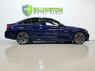 Used 2021 BMW 3 Series M Sport Tanzanite Blue - Interior and Exterior details 8