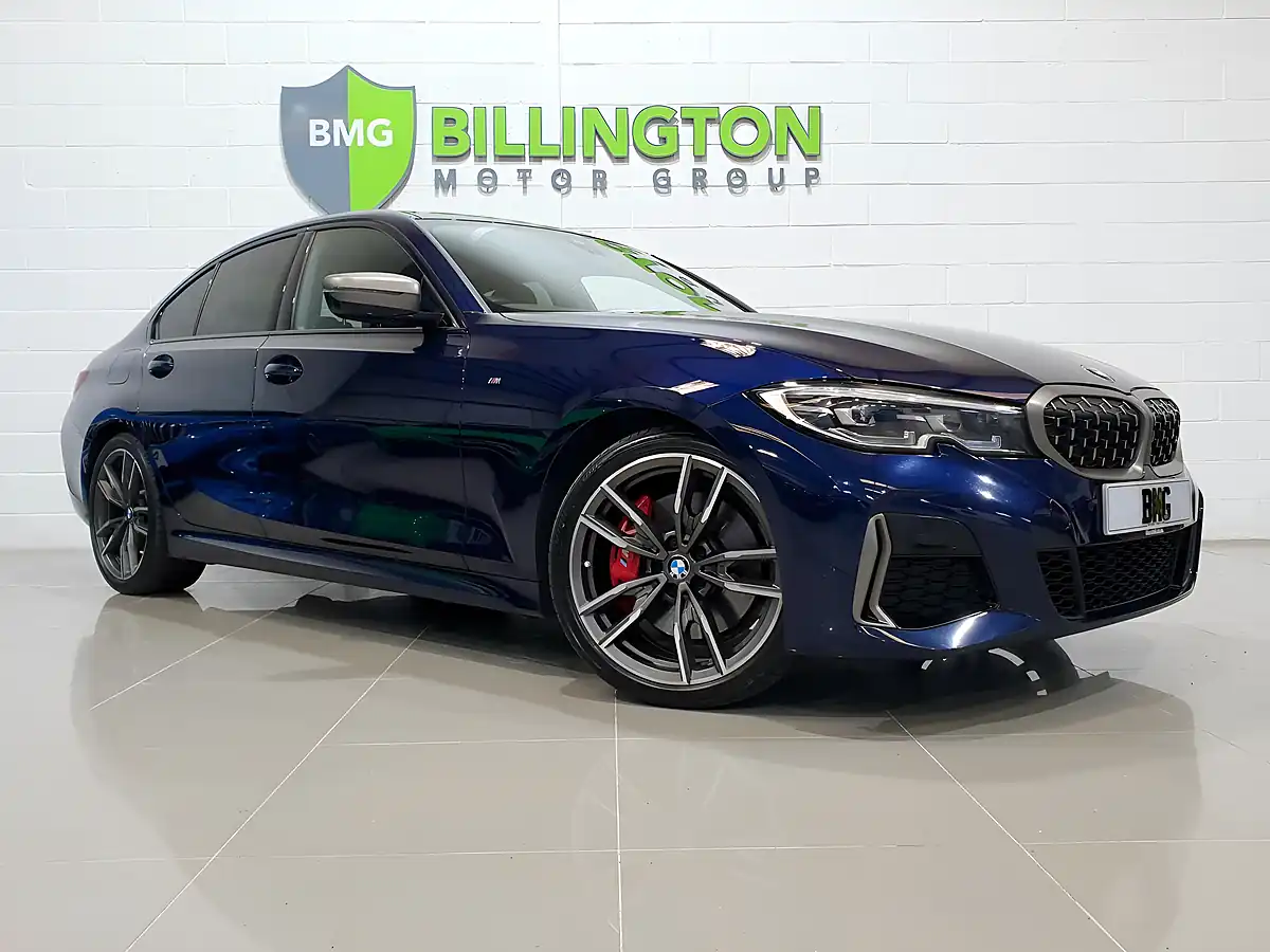 Used 2021 BMW 3 Series M Sport Tanzanite Blue - Interior and Exterior details 9