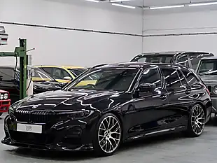 Used 2021 BMW 3 Series M Sport Touring Black - Interior and Exterior details 3
