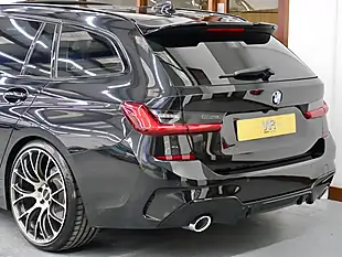 Used 2021 BMW 3 Series M Sport Touring Black - Interior and Exterior details 4