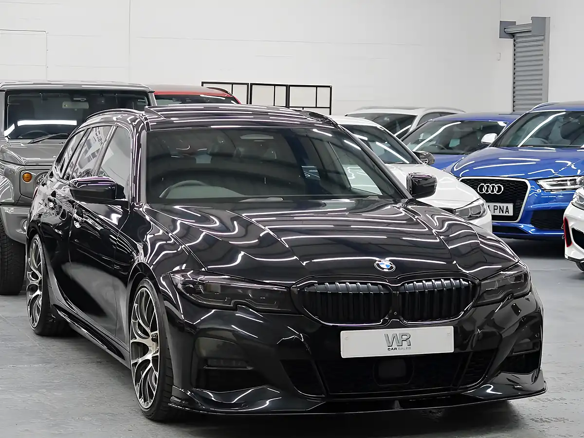 Used 2021 BMW 3 Series M Sport Touring Black - Interior and Exterior details 5