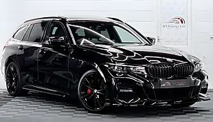 Used 2021 BMW 3 Series M Sport Touring Black Sapphire - Interior and Exterior details 2