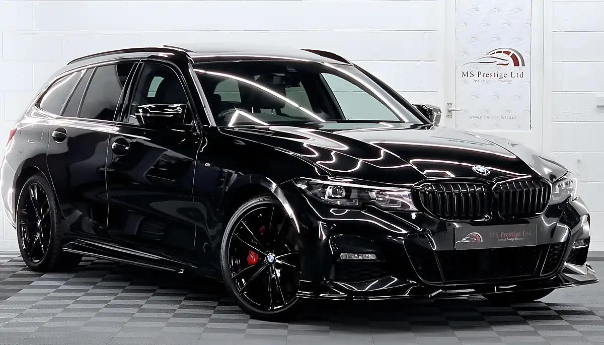 Used 2021 BMW 3 Series M Sport Touring Black Sapphire - Interior and Exterior details 2