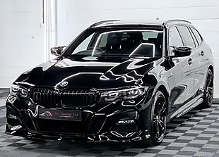 Used 2021 BMW 3 Series M Sport Touring Black Sapphire - Interior and Exterior details 3