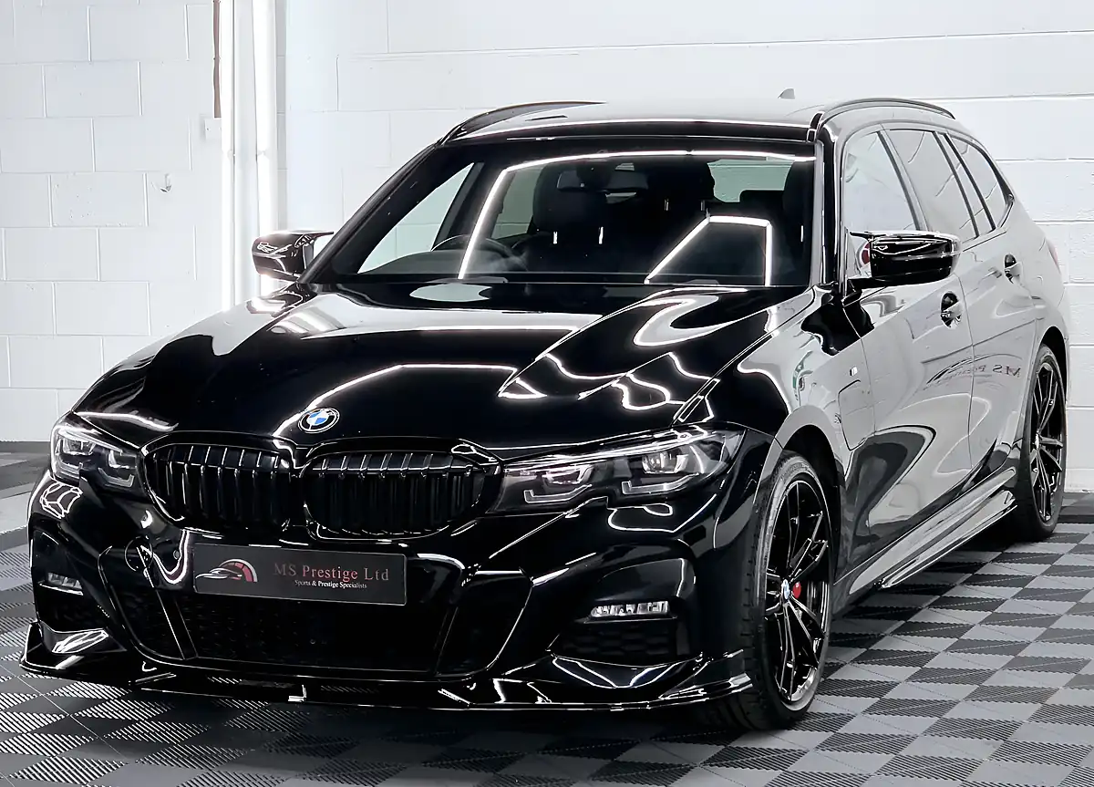 Used 2021 BMW 3 Series M Sport Touring Black Sapphire - Interior and Exterior details 3