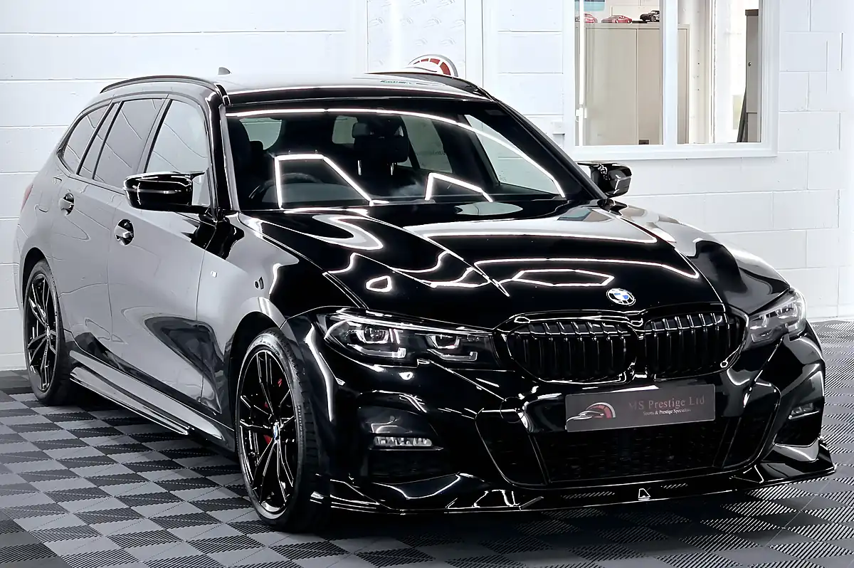 Used 2021 BMW 3 Series M Sport Touring Black Sapphire - Interior and Exterior details 4