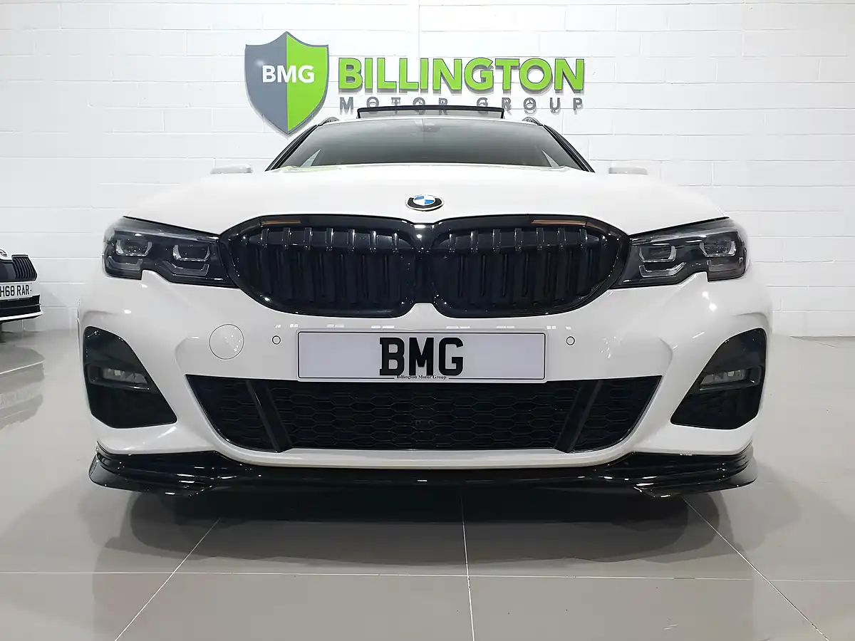 Used 2021 BMW 3 Series M Sport Touring White - Interior and Exterior details 11