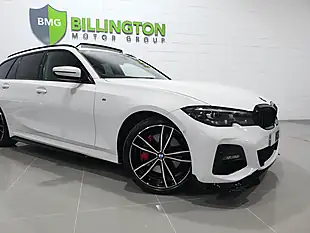 Used 2021 BMW 3 Series M Sport Touring White - Interior and Exterior details 12