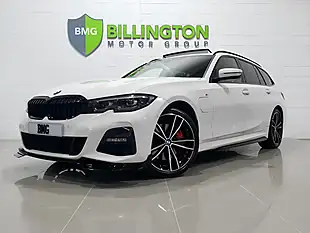 Used 2021 BMW 3 Series M Sport Touring White - Interior and Exterior details 3