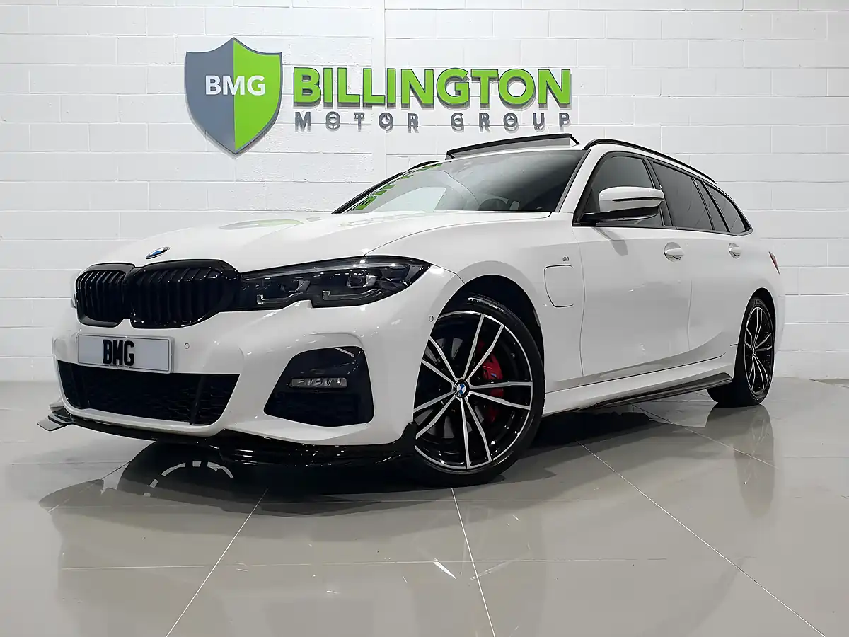 Used 2021 BMW 3 Series M Sport Touring White - Interior and Exterior details 3