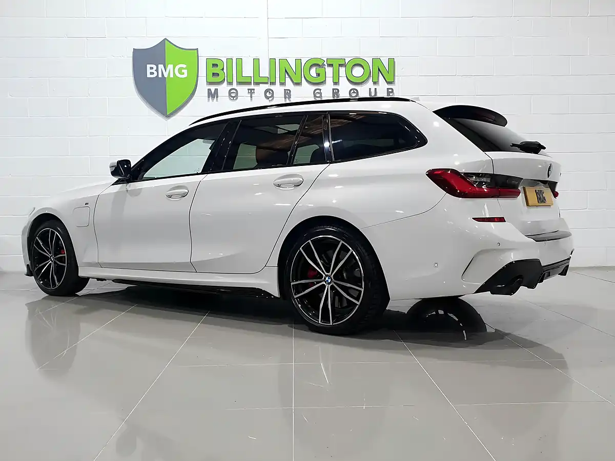 Used 2021 BMW 3 Series M Sport Touring White - Interior and Exterior details 5
