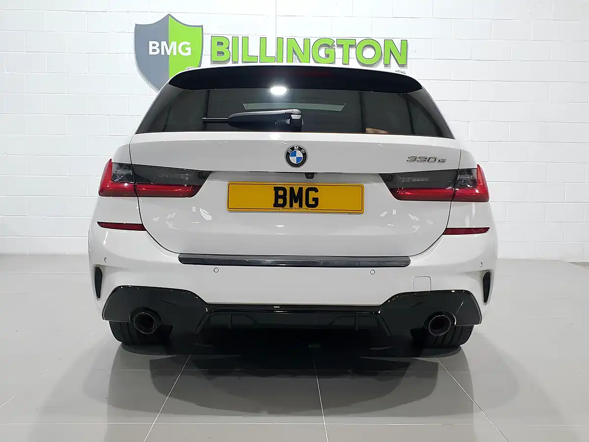 Used 2021 BMW 3 Series M Sport Touring White - Interior and Exterior details 6