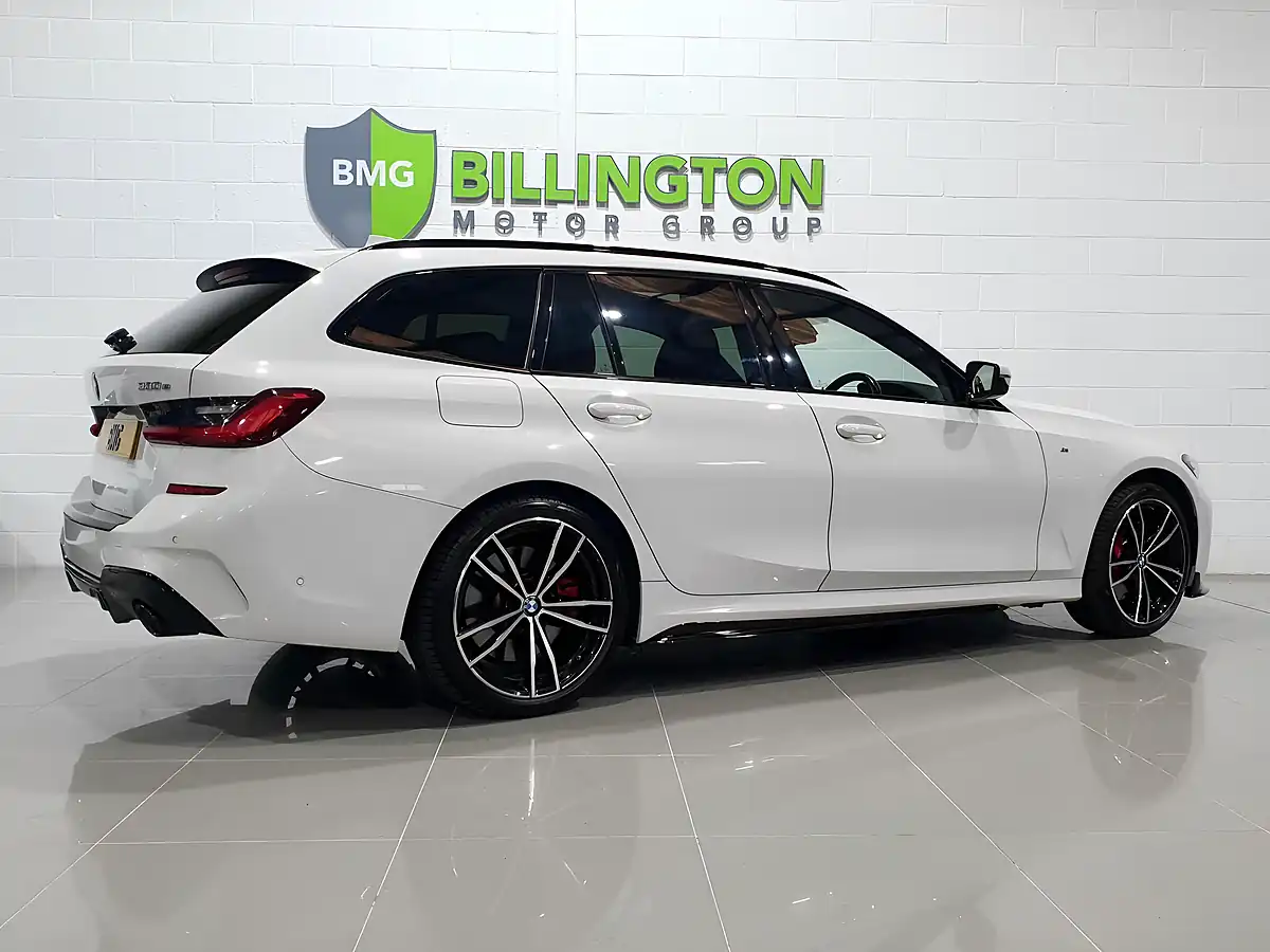 Used 2021 BMW 3 Series M Sport Touring White - Interior and Exterior details 7