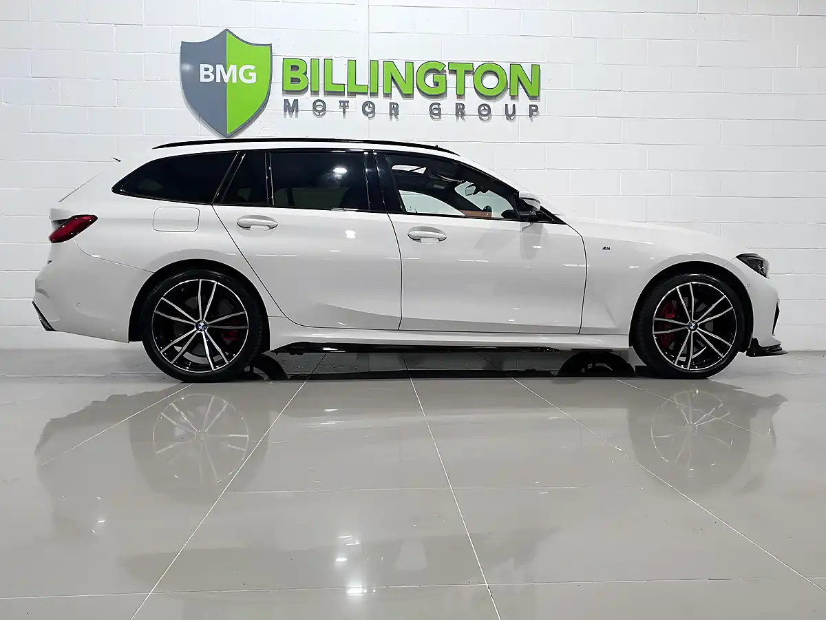 Used 2021 BMW 3 Series M Sport Touring White - Interior and Exterior details 8