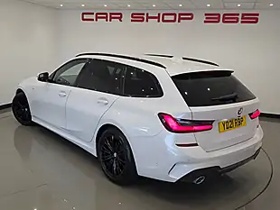 Used 2021 BMW 3 Series M Sport Touring White - Interior and Exterior details 11