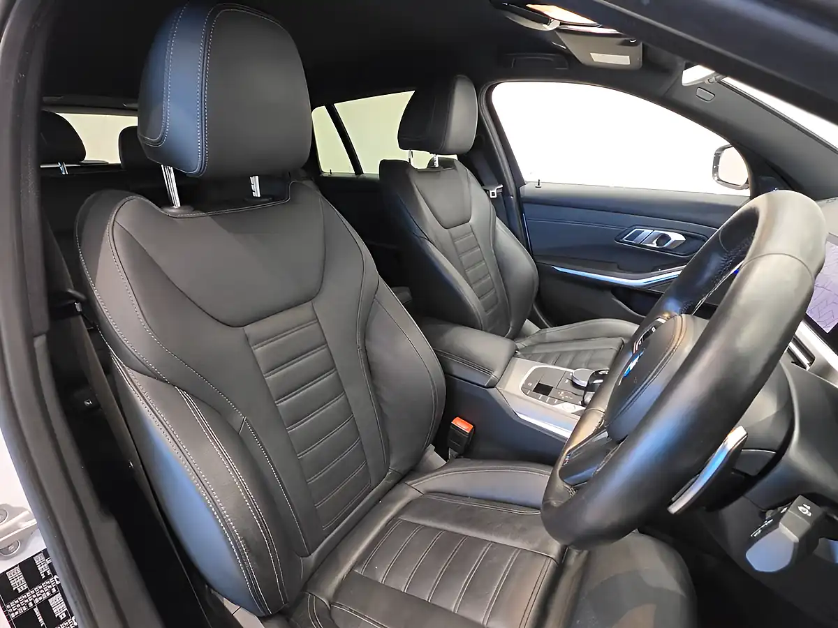 Used 2021 BMW 3 Series M Sport Touring White - Interior and Exterior details 18