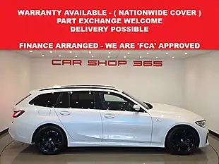 Used 2021 BMW 3 Series M Sport Touring White - Interior and Exterior details 3