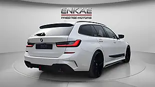 Used 2021 BMW 3 Series M Sport Touring White - Interior and Exterior details 4