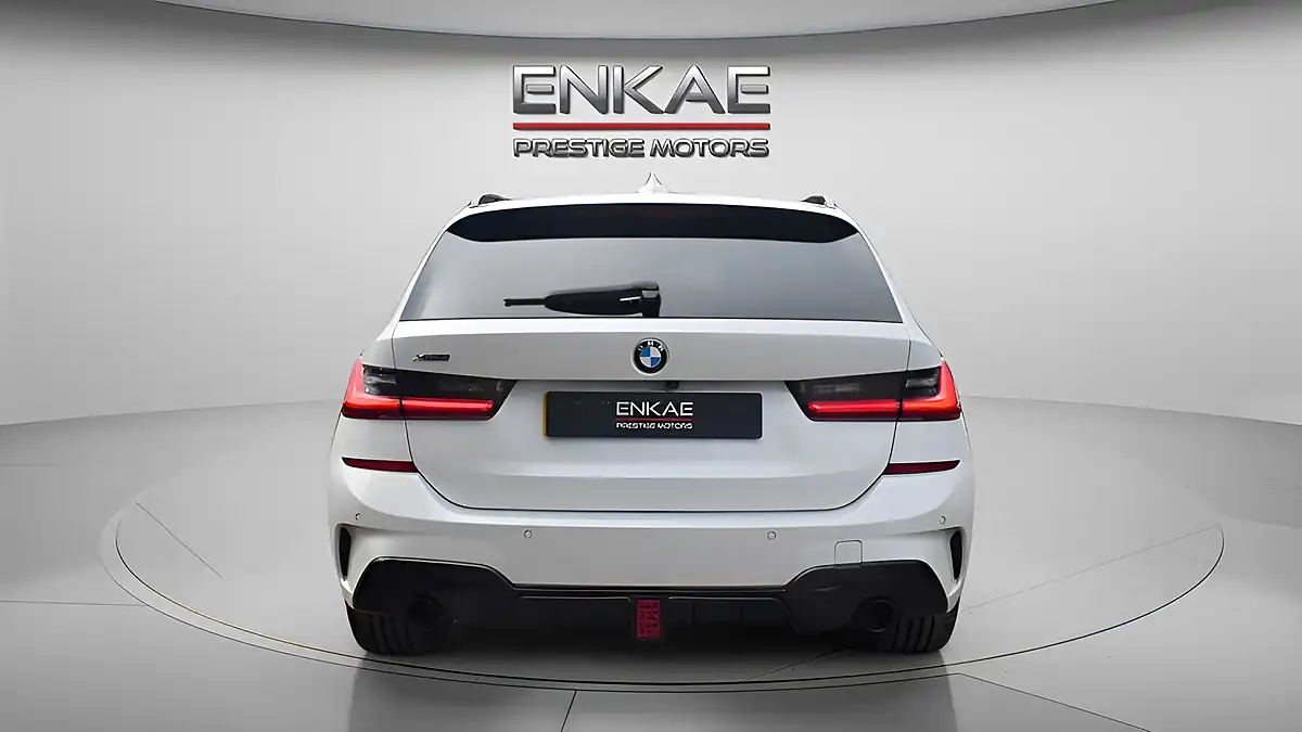 Used 2021 BMW 3 Series M Sport Touring White - Interior and Exterior details 5