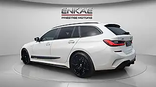 Used 2021 BMW 3 Series M Sport Touring White - Interior and Exterior details 6