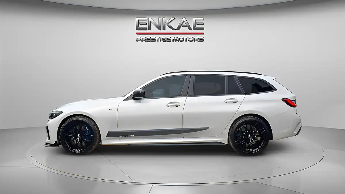 Used 2021 BMW 3 Series M Sport Touring White - Interior and Exterior details 7