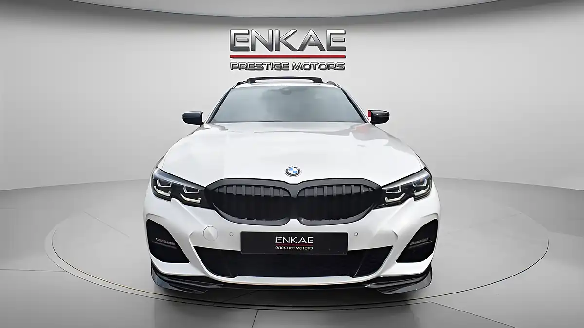 Used 2021 BMW 3 Series M Sport Touring White - Interior and Exterior details 8