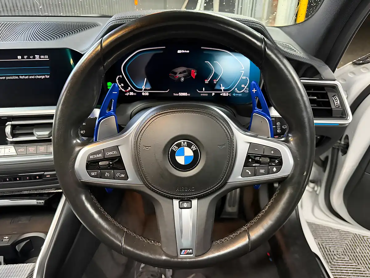 Used 2021 BMW 3 Series M Sport Touring White - Interior and Exterior details 18