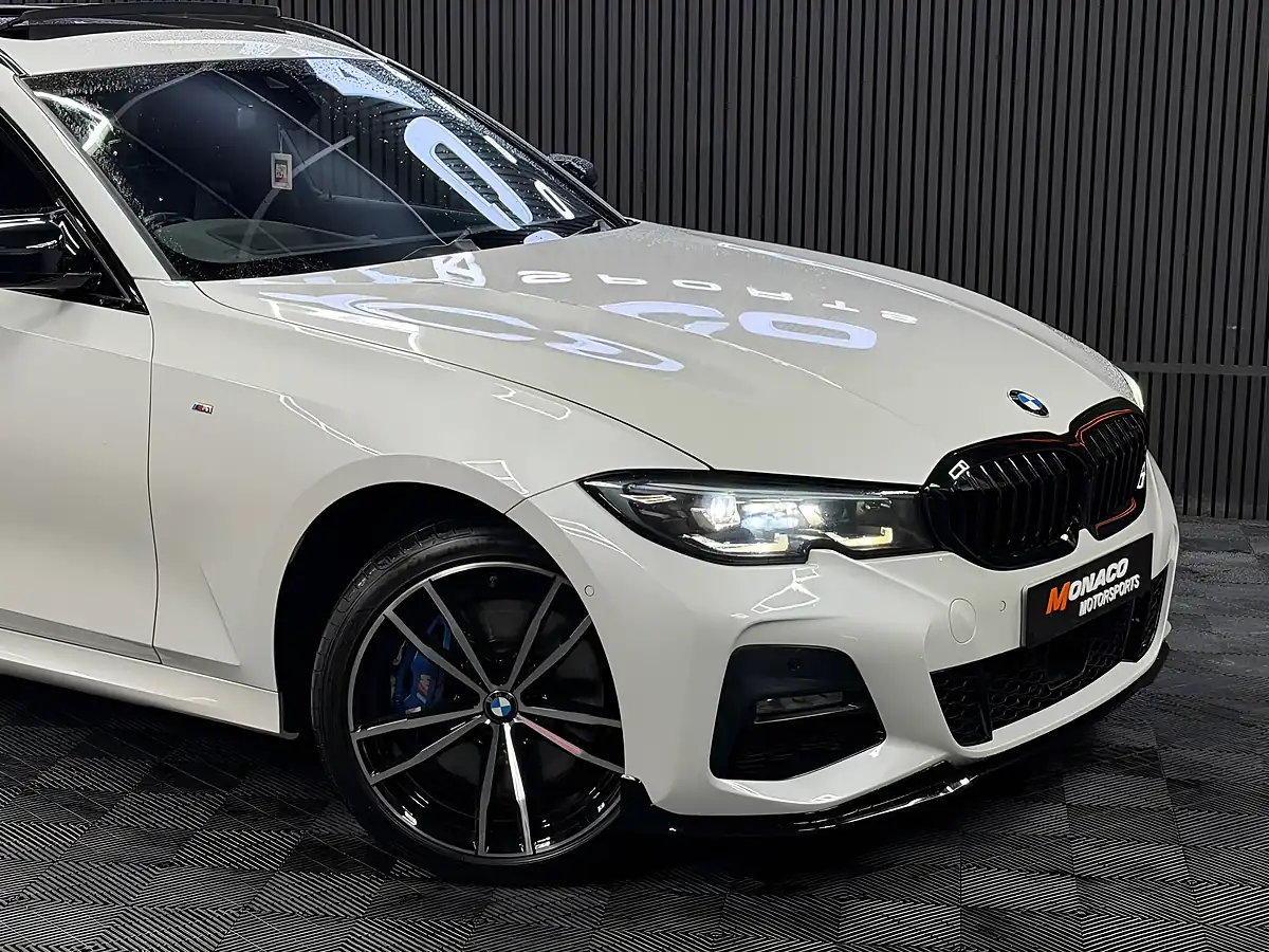 Used 2021 BMW 3 Series M Sport Touring White - Interior and Exterior details 2