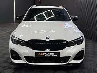 Used 2021 BMW 3 Series M Sport Touring White - Interior and Exterior details 4