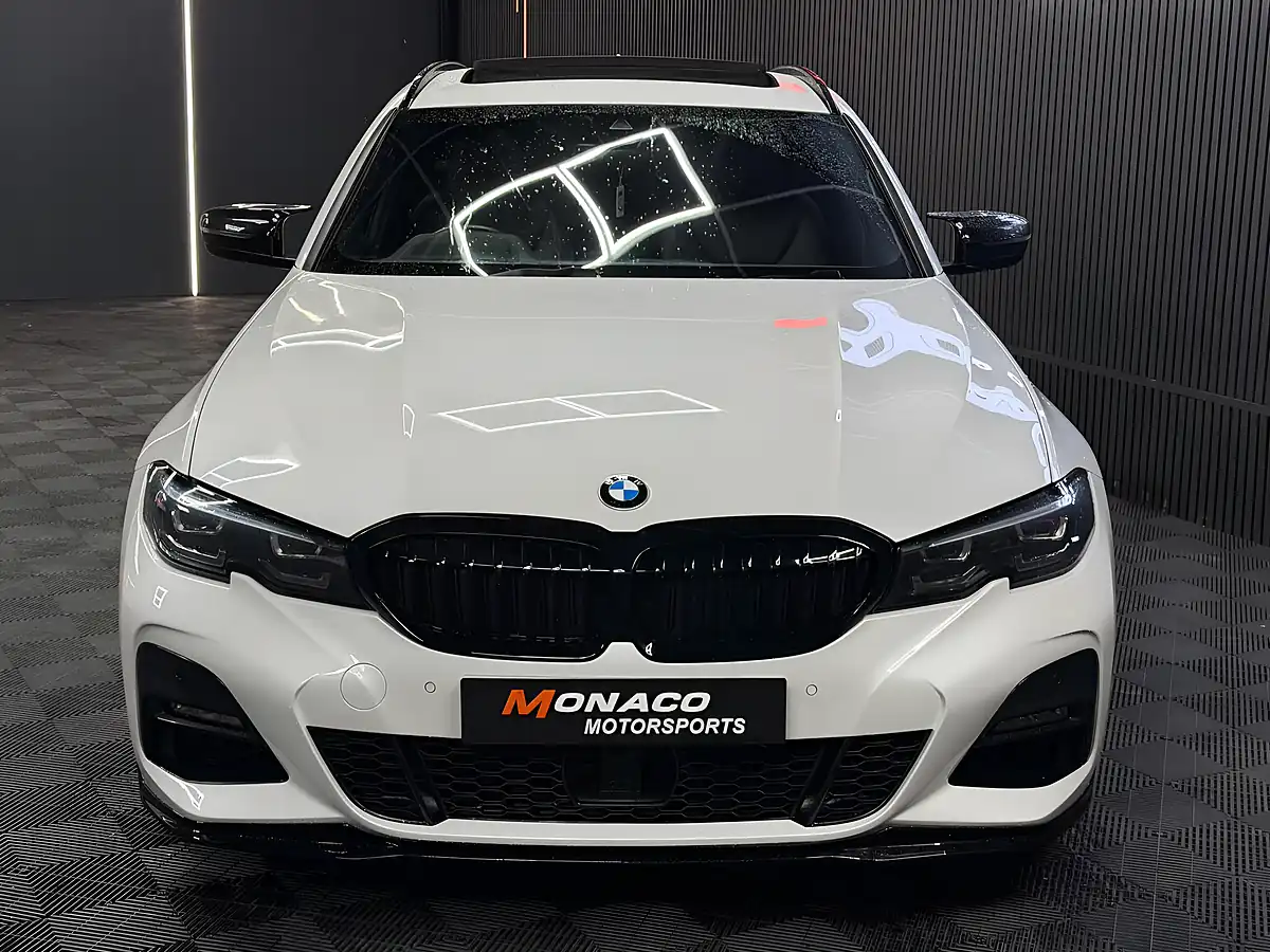 Used 2021 BMW 3 Series M Sport Touring White - Interior and Exterior details 4