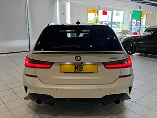 Used 2021 BMW 3 Series M Sport Touring White - Interior and Exterior details 10