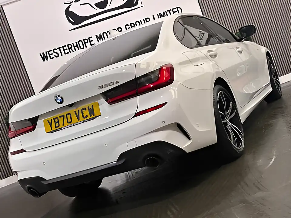 Used 2021 BMW 3 Series M Sport White - Interior and Exterior details 12