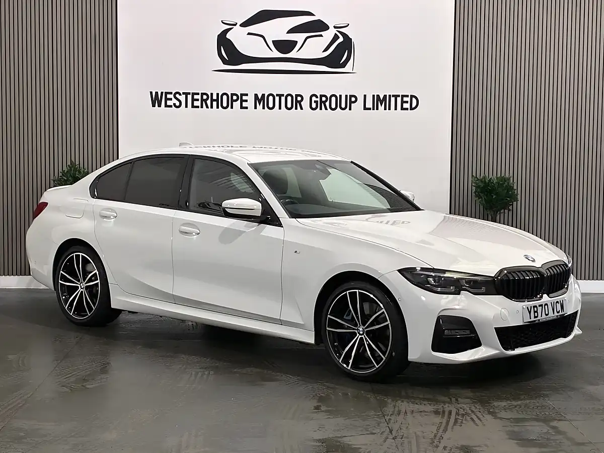 Used 2021 BMW 3 Series M Sport White - Interior and Exterior details 20