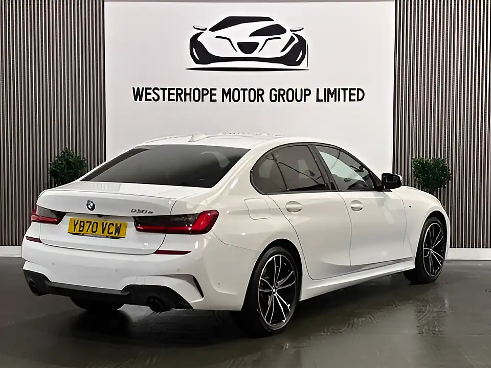 Used 2021 BMW 3 Series M Sport White - Interior and Exterior details 4
