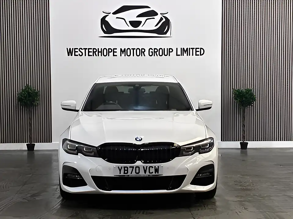 Used 2021 BMW 3 Series M Sport White - Interior and Exterior details 5