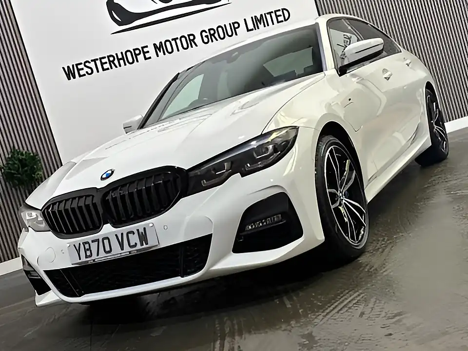 Used 2021 BMW 3 Series M Sport White - Interior and Exterior details 6