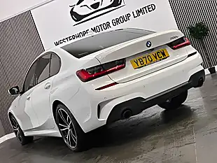 Used 2021 BMW 3 Series M Sport White - Interior and Exterior details 7