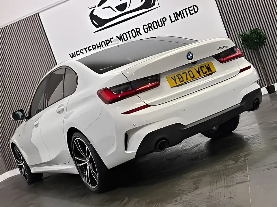 Used 2021 BMW 3 Series M Sport White - Interior and Exterior details 7