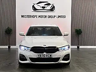 Used 2021 BMW 3 Series M Sport White - Interior and Exterior details 9