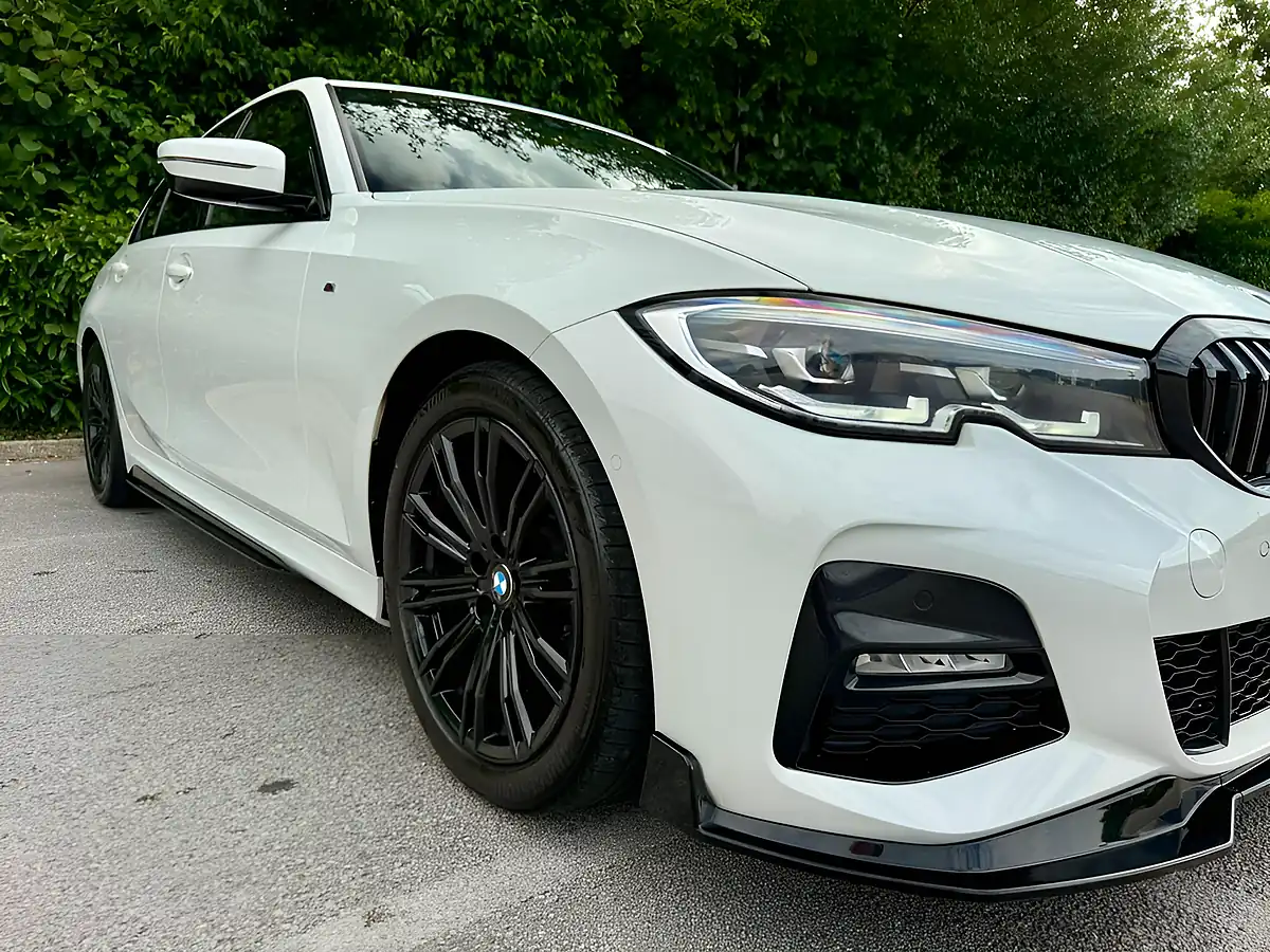 Used 2021 BMW 3 Series M Sport White - Interior and Exterior details 11
