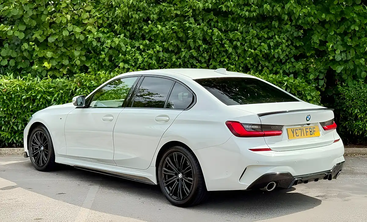 Used 2021 BMW 3 Series M Sport White - Interior and Exterior details 3