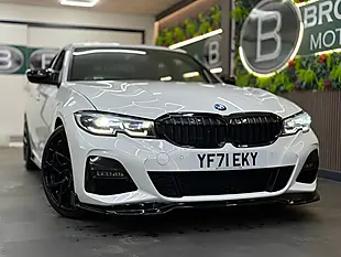 Used 2021 BMW 3 Series M Sport White - Interior and Exterior details 3