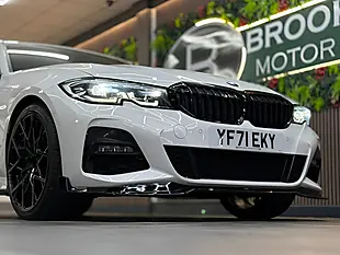 Used 2021 BMW 3 Series M Sport White - Interior and Exterior details 4