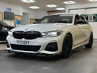 Used 2021 BMW 3 Series M Sport White - Interior and Exterior details 7